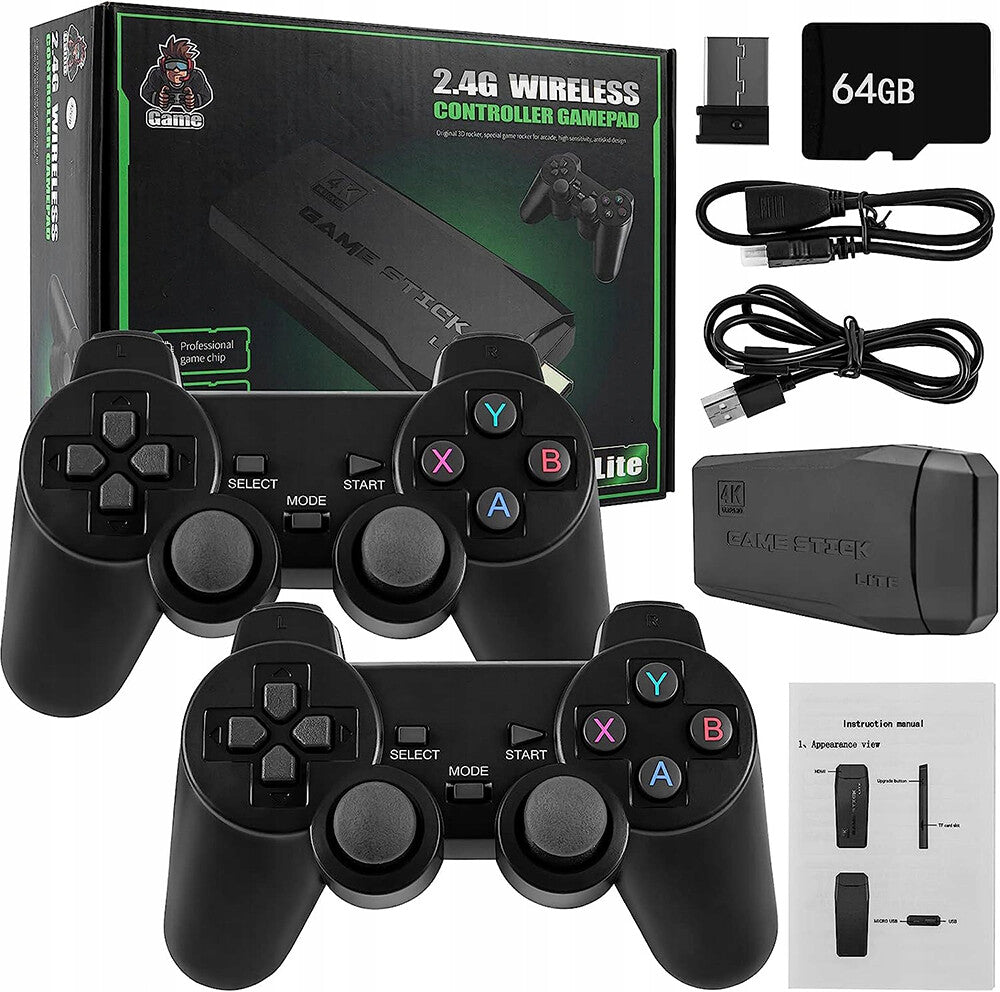 Set Consola Retro 20000 Juegos con 2 Mandos Inalámbricos