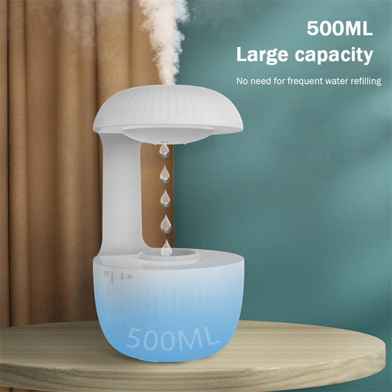 Humidificador Antigravedad con Gotas de Agua Levitantes