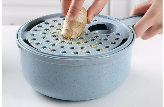 Mandolina 8 en 1 Cortadora de Verduras con Colador